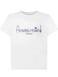 Kids White Graphic T-Shirt 1