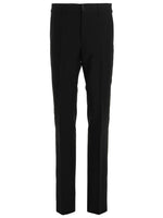 Black Flat Front Pants 1