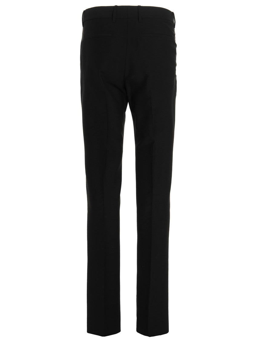 Black Flat Front Pants 2