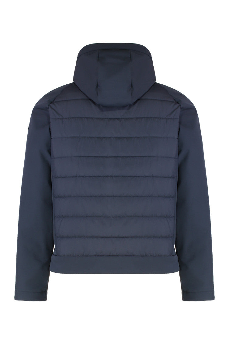 Navy Blue Hood Jacket 2