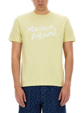 Yellow Crew Neck T-Shirt 1