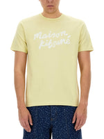 Yellow Crew Neck T-Shirt 1