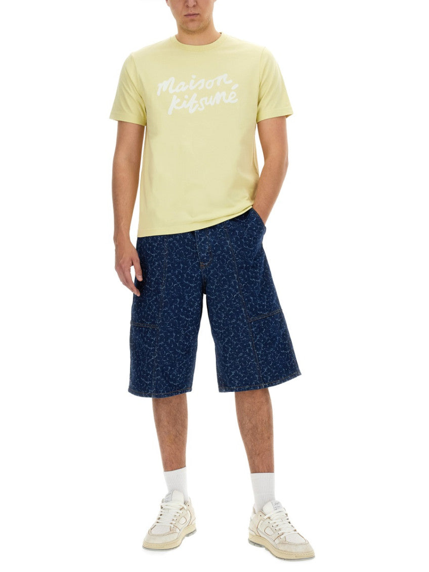 Yellow Crew Neck T-Shirt 2
