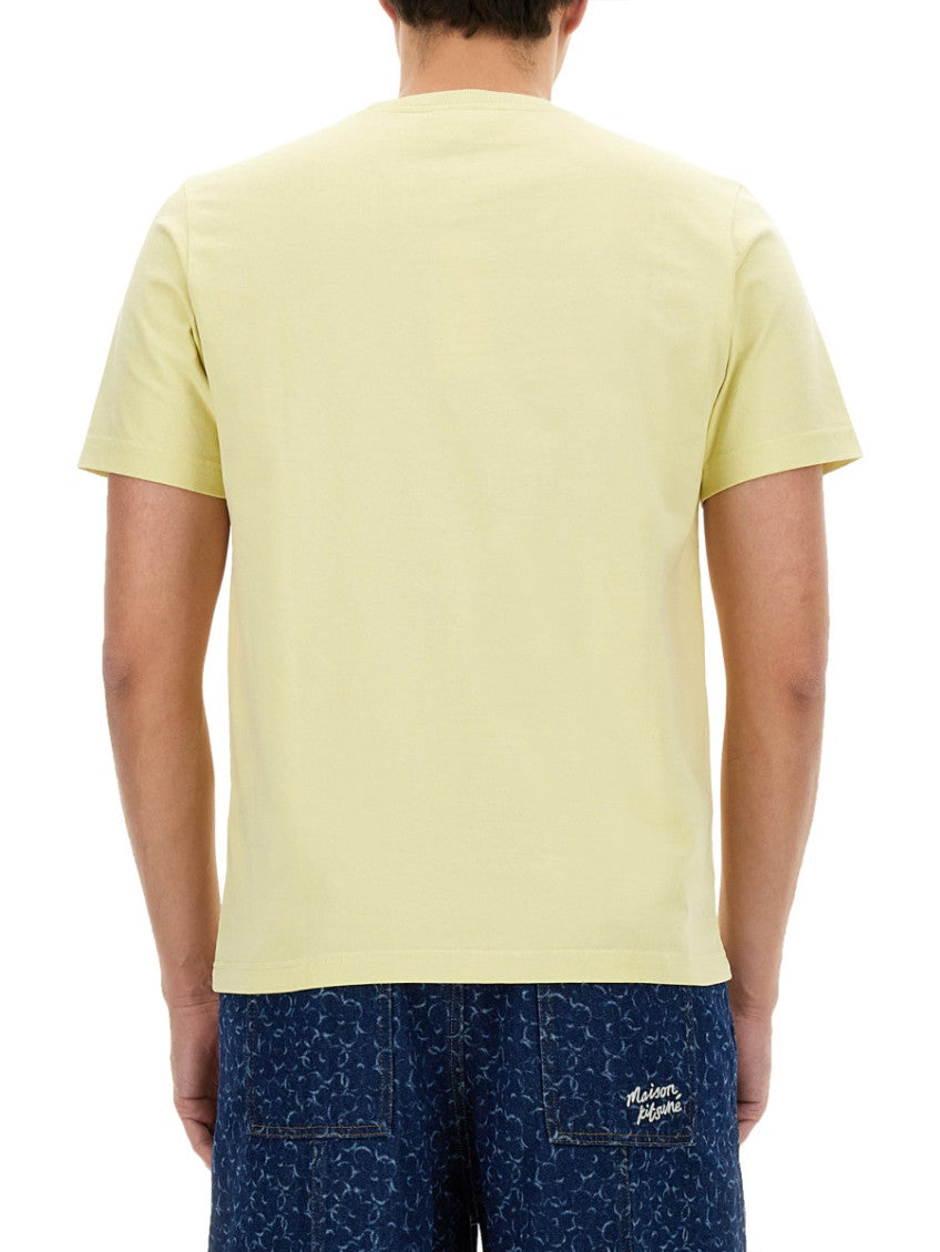 Yellow Crew Neck T-Shirt 3