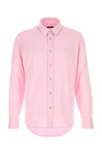 Pink Regular Solid Shirt 1