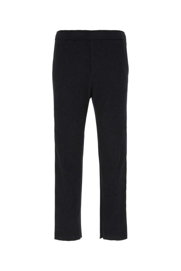 Black Flat Front Pants 1
