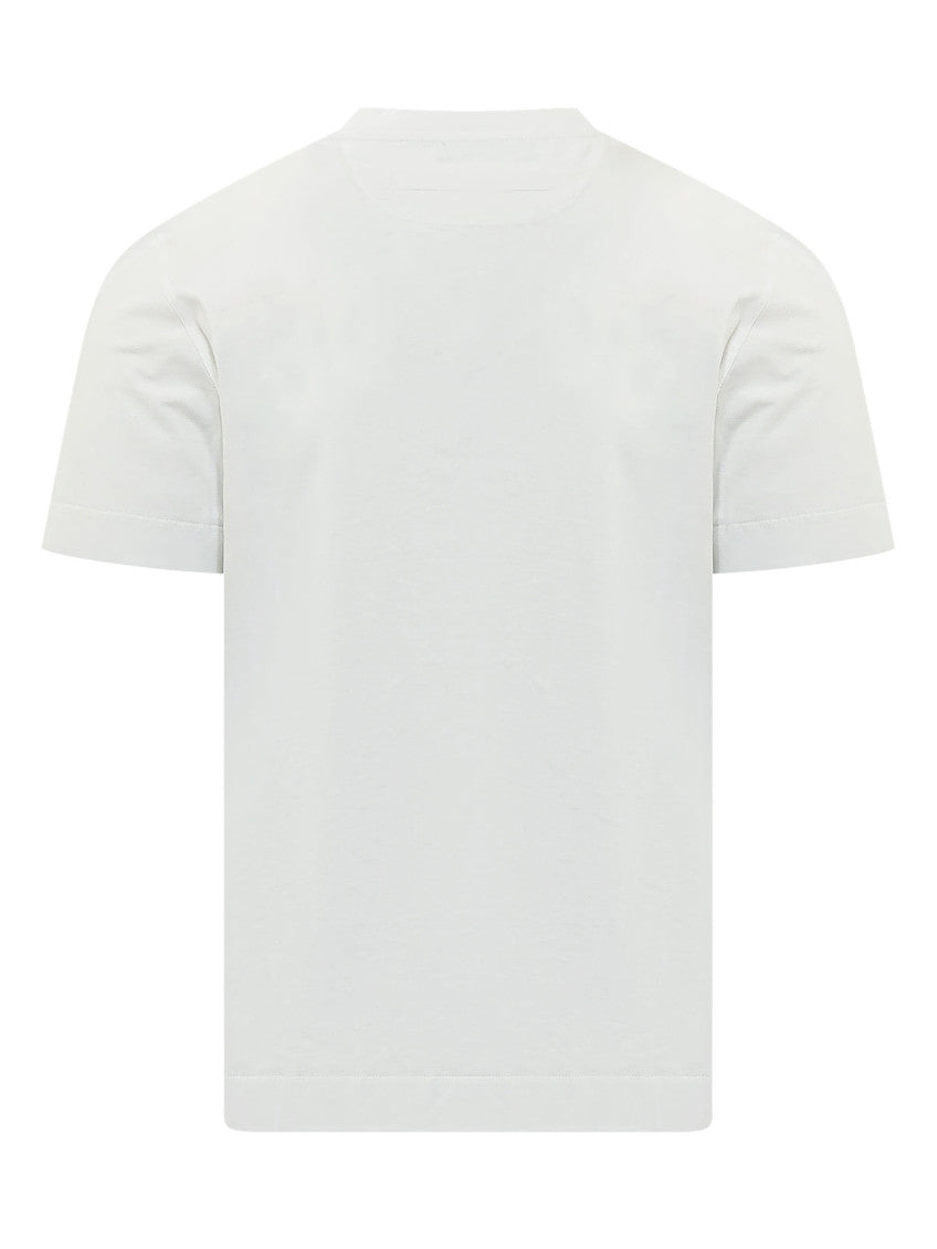 White Crew Neck T-Shirt 2