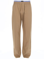 Light Brown Elasticated Pants 1