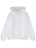 White Solid Hoodie 1
