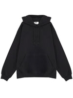 Black Solid Hoodie 1