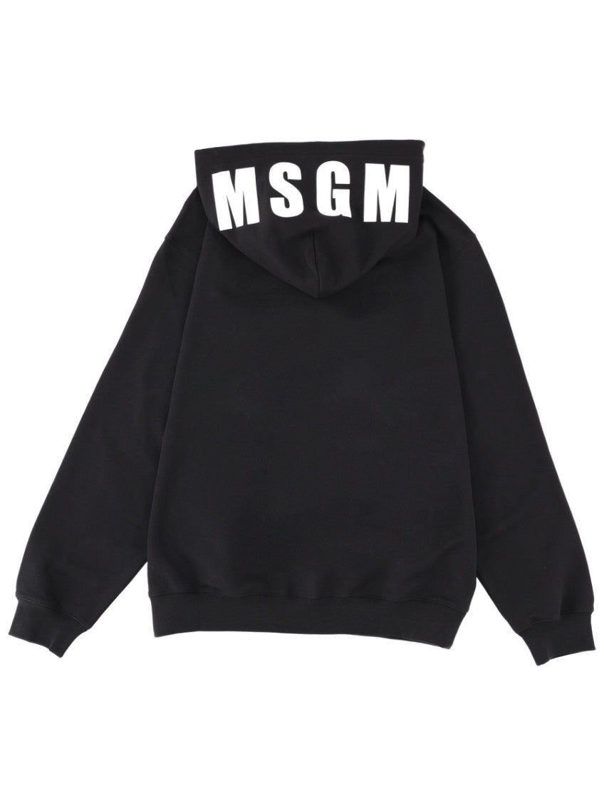 Black Solid Hoodie 2