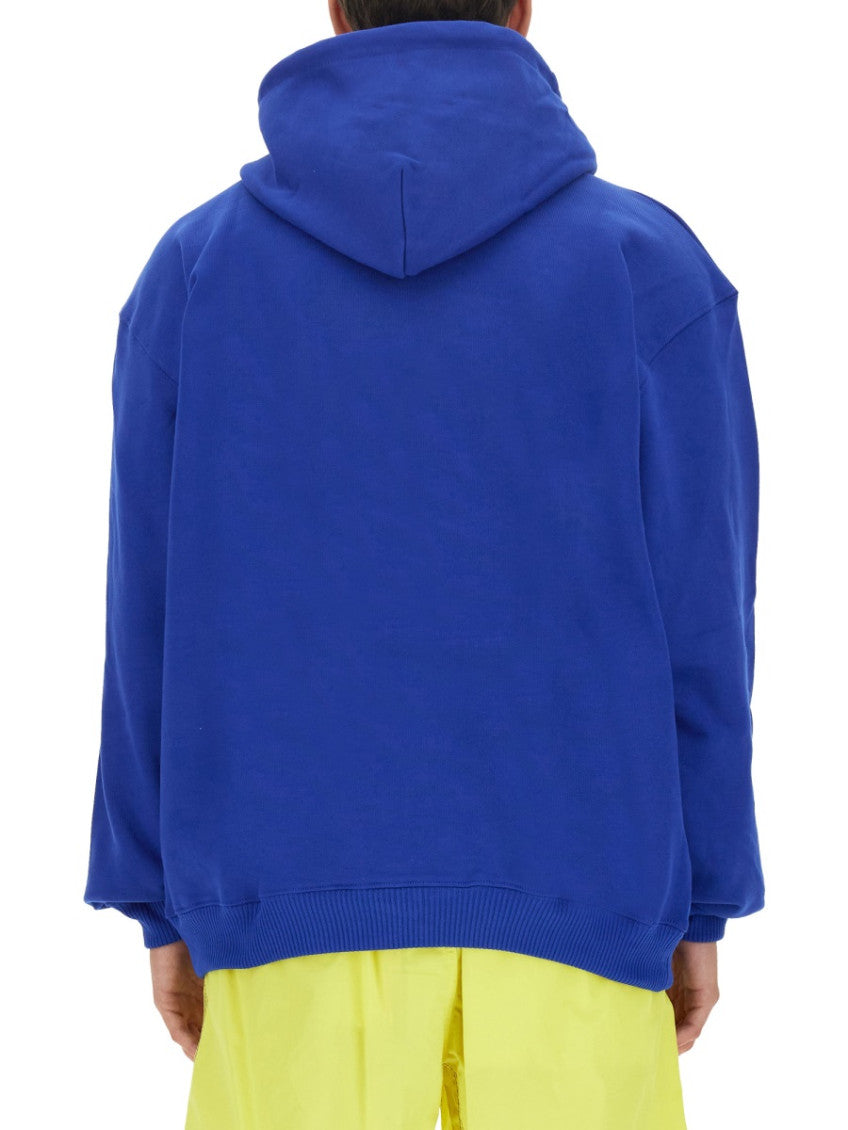 Blue Graphic Hoodie 3