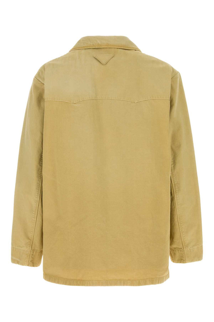 Yellow Shirt Collar Jacket 2