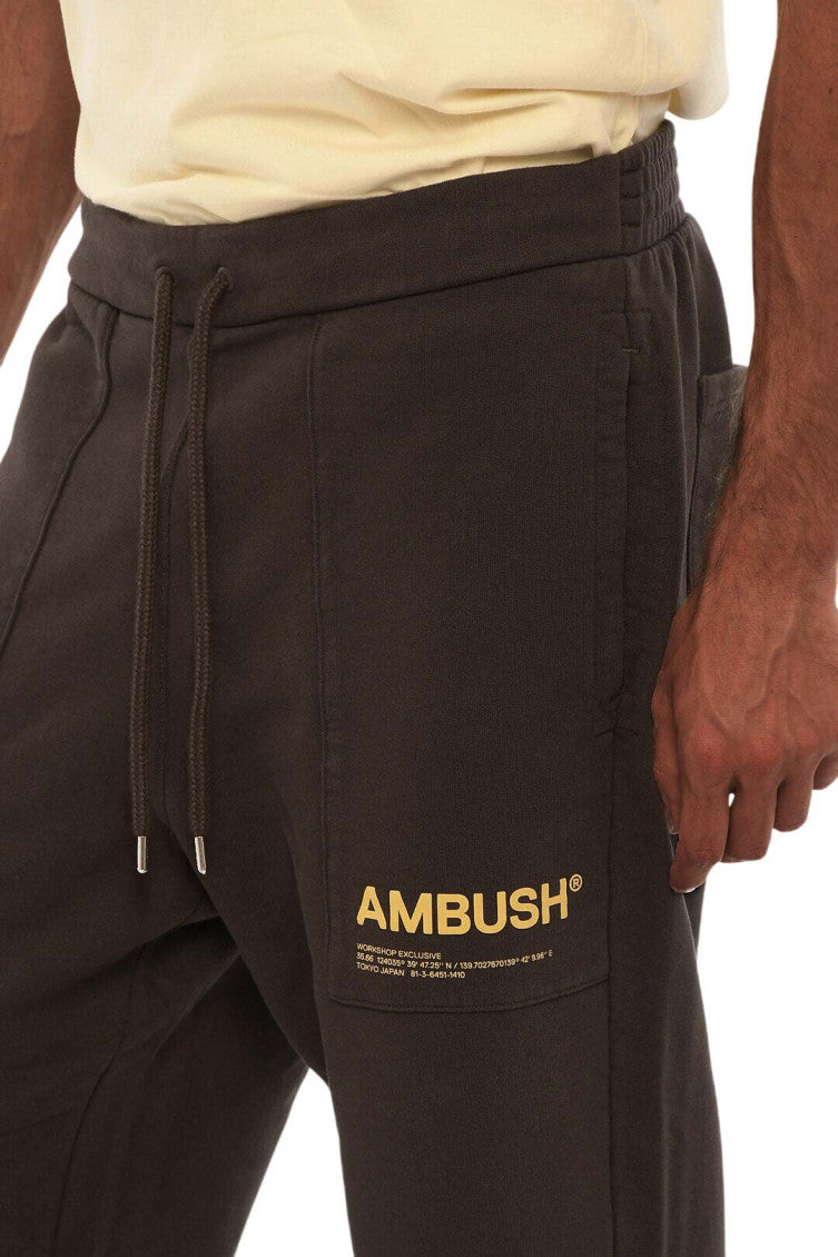 Brown Logo Track Pants 3