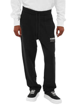 Black Relaxed Track Pants 1