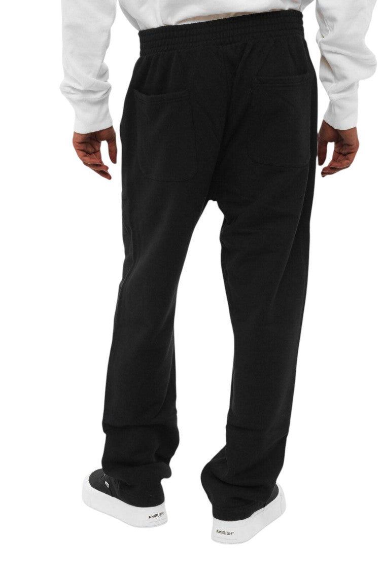 Black Relaxed Track Pants 2