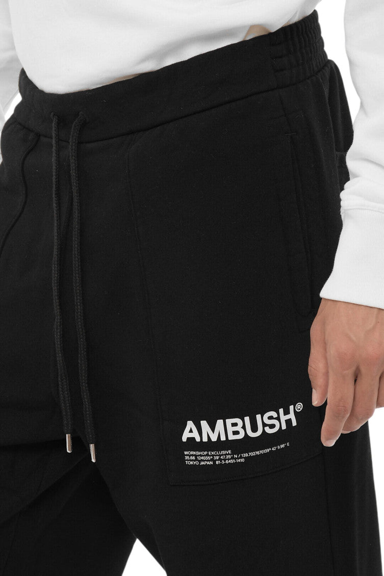 Black Relaxed Track Pants 3
