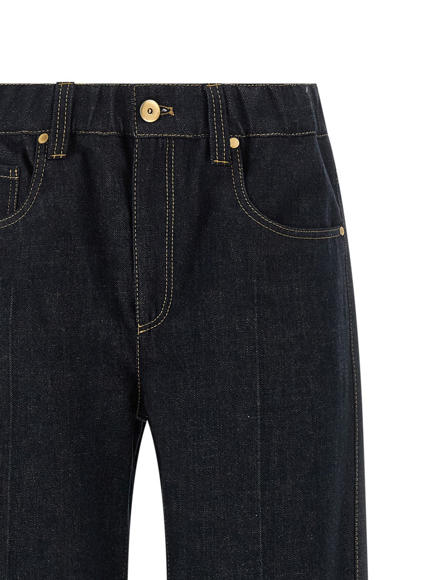 Blue Regular High Rise Jeans 3