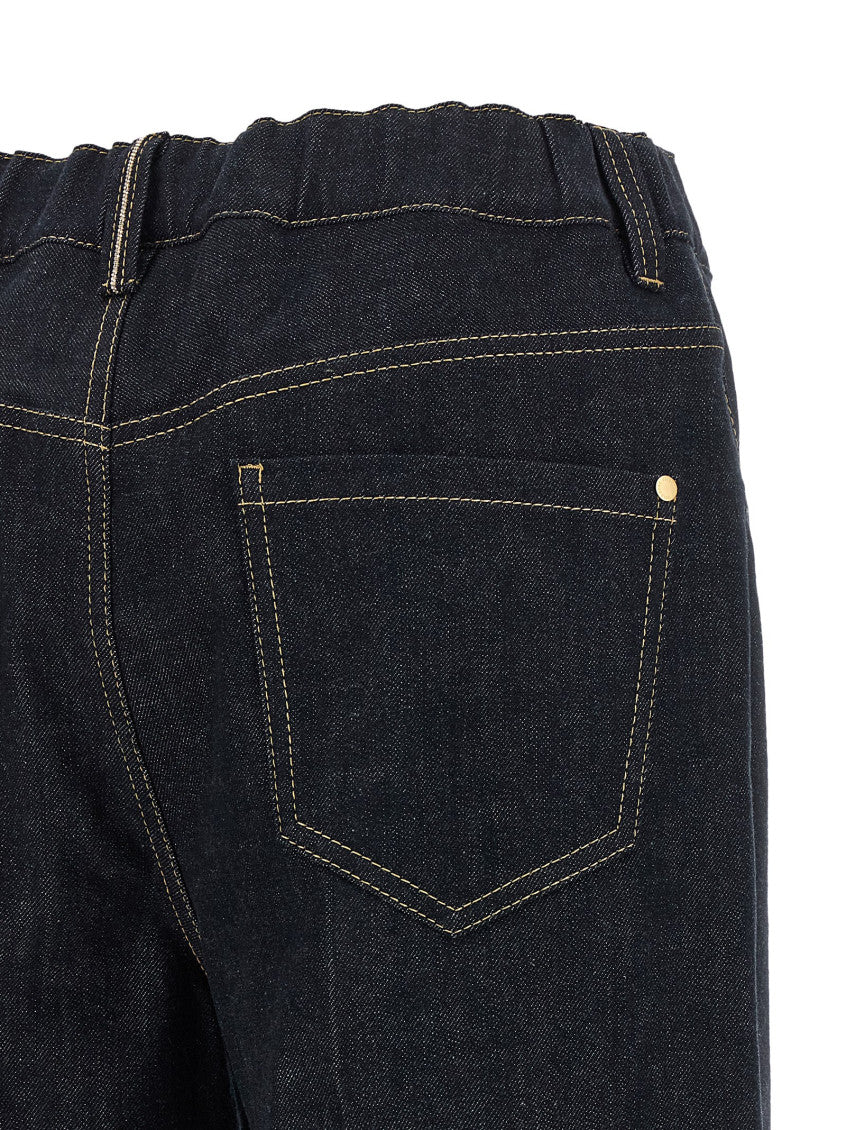 Blue Regular High Rise Jeans 4
