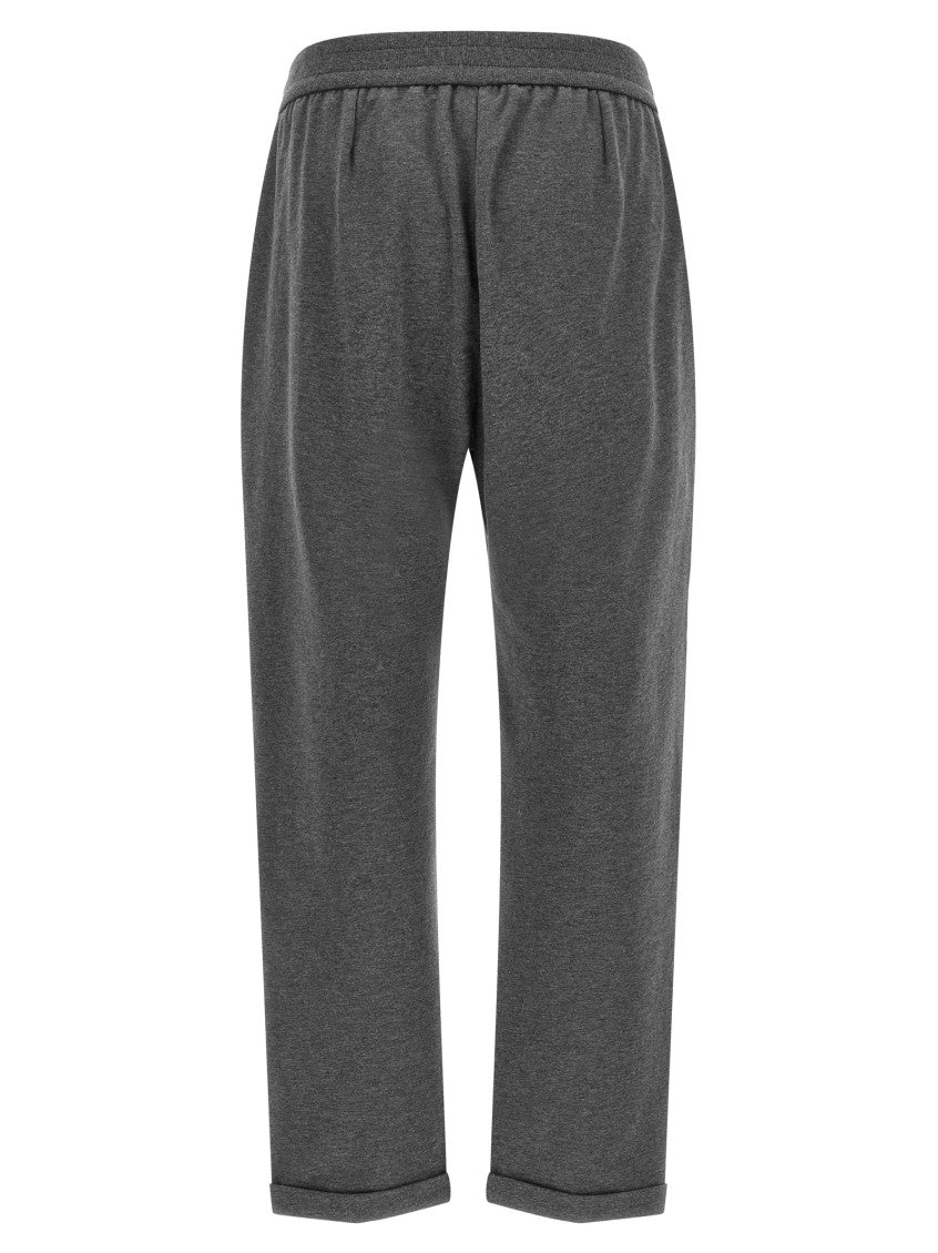 Grey Relaxed Joggers Pants 2