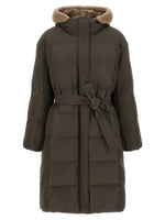 Green Quilted Hood Jacket 1