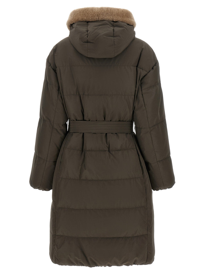 Green Quilted Hood Jacket 2