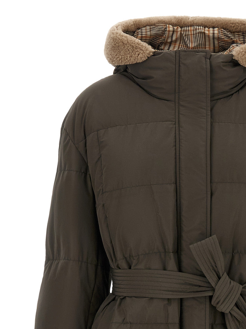 Green Quilted Hood Jacket 3
