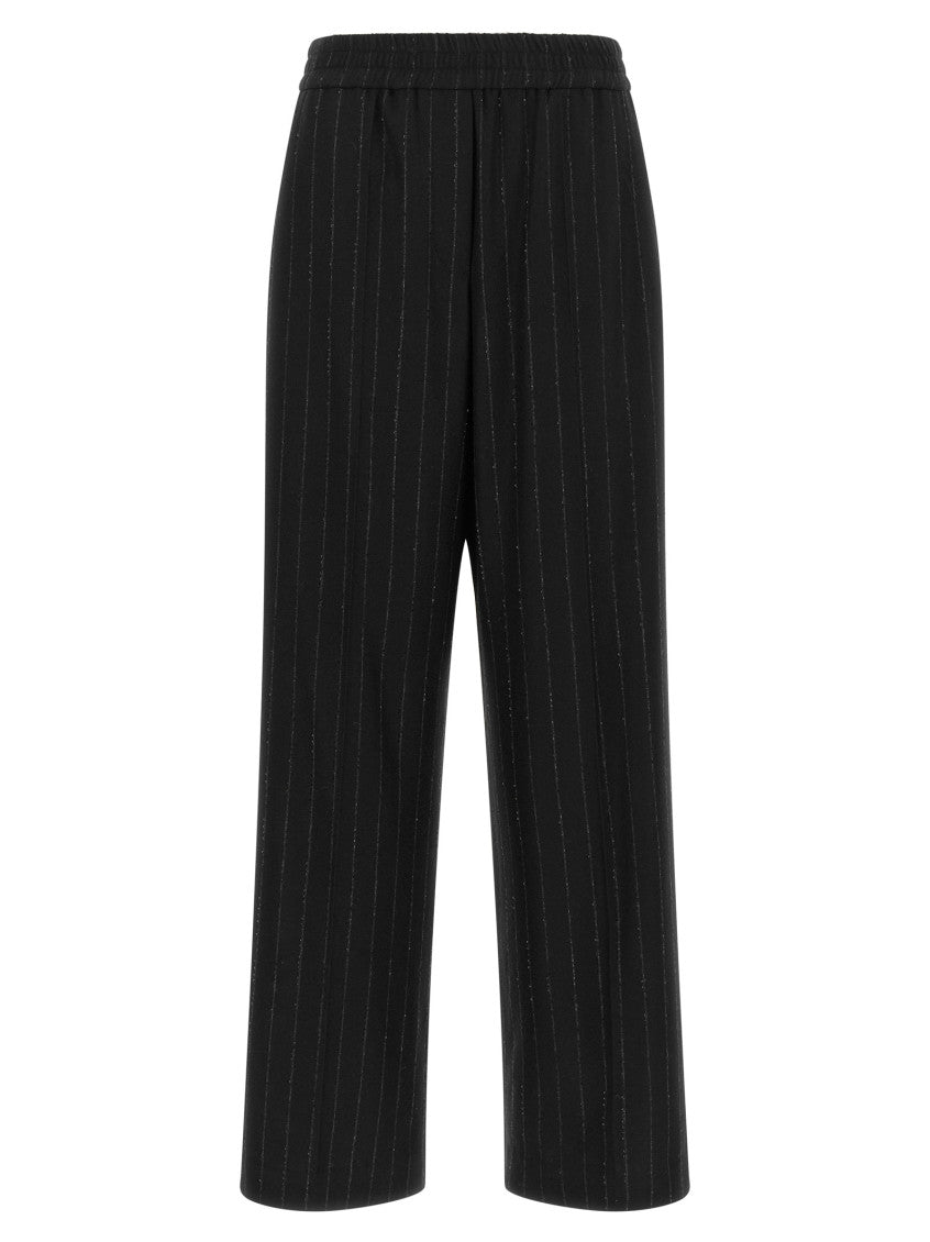Blue Stripes Elasticated Pants 1