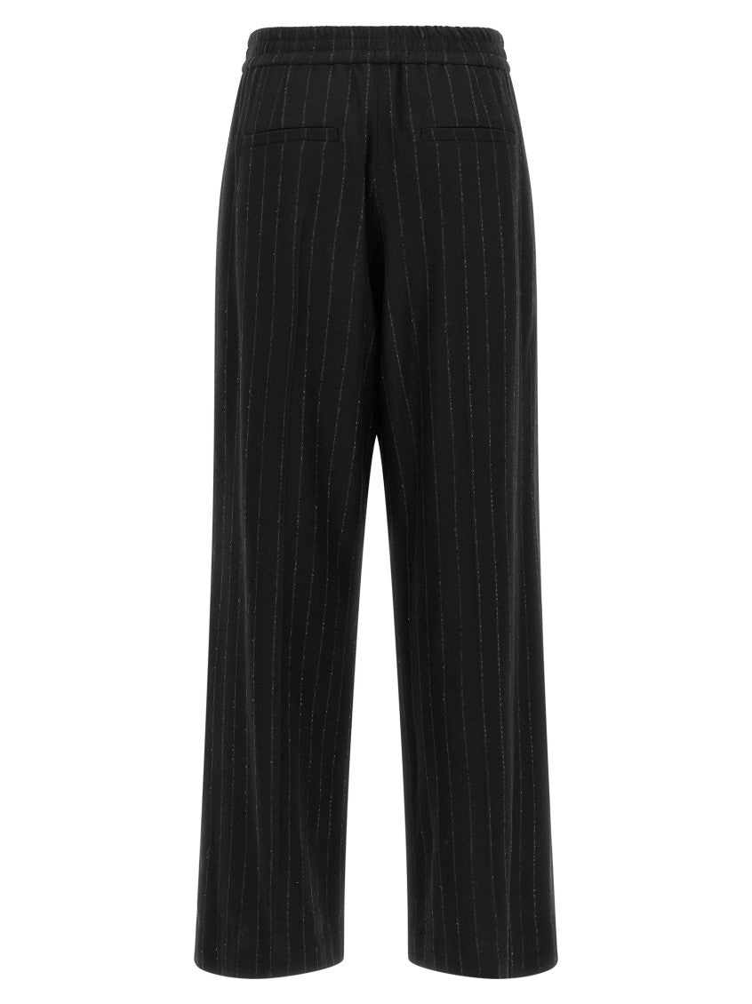 Blue Stripes Elasticated Pants 2