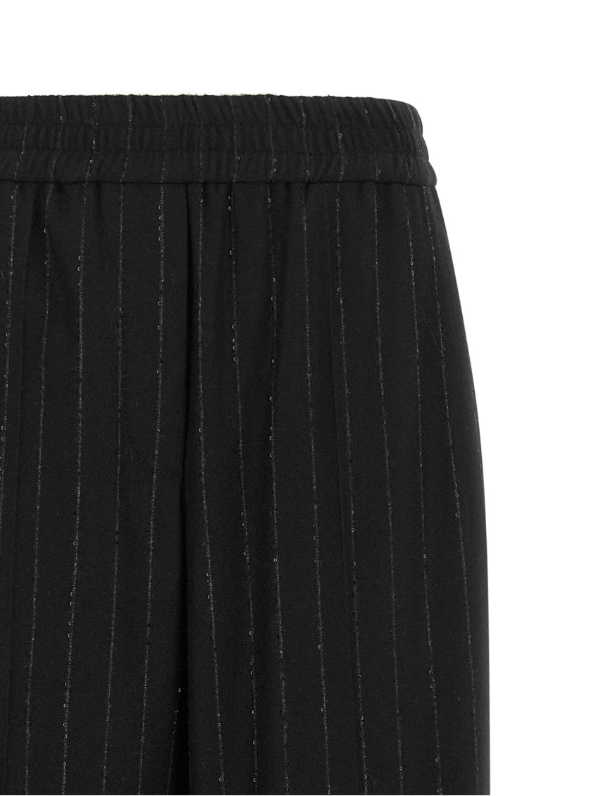 Blue Stripes Elasticated Pants 3