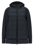 Blue Quilted Hood Jacket 1