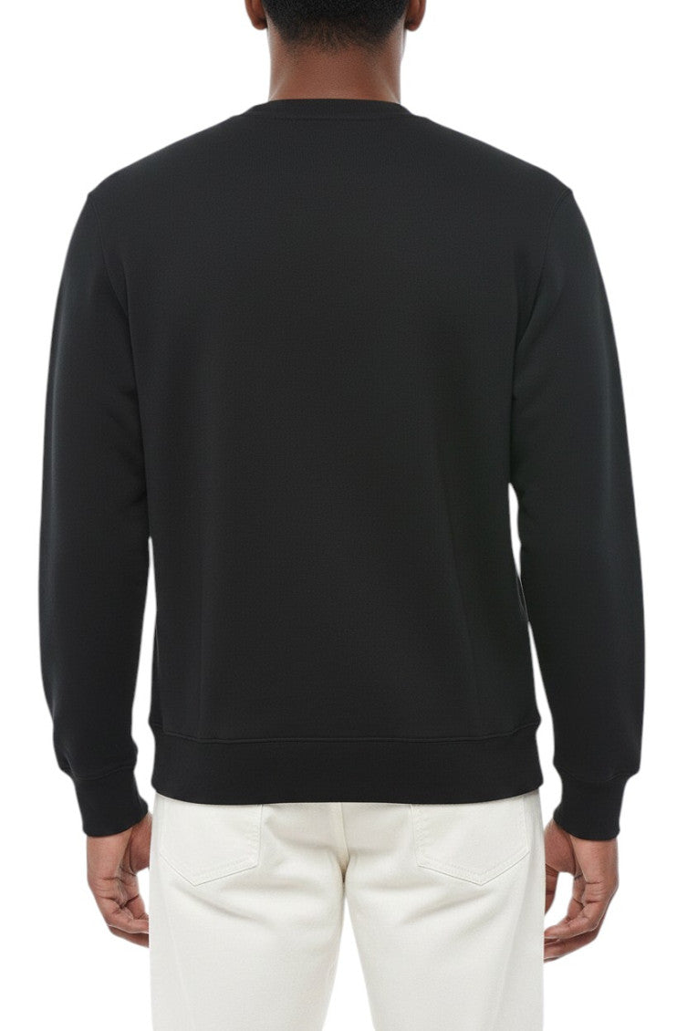 Black Logo Crew Neck Sweatshirt 2
