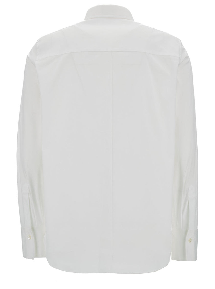 White Regular Solid Shirt 2