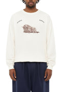 White Graphic Crew Neck T-Shirt 1