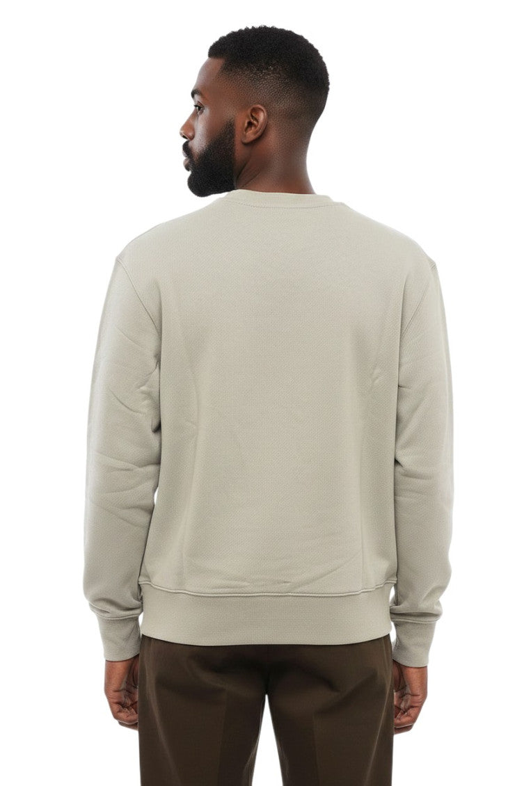 Grey Logo Crew Neck Sweatshirt 2