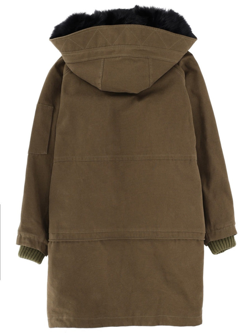 Green Solid Hood Jacket 2