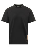 Black Solid Crew Neck T-Shirt 1