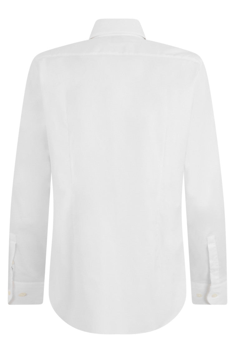 White Regular Solid Shirt 2