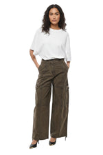 Brown Relaxed Cargos 1