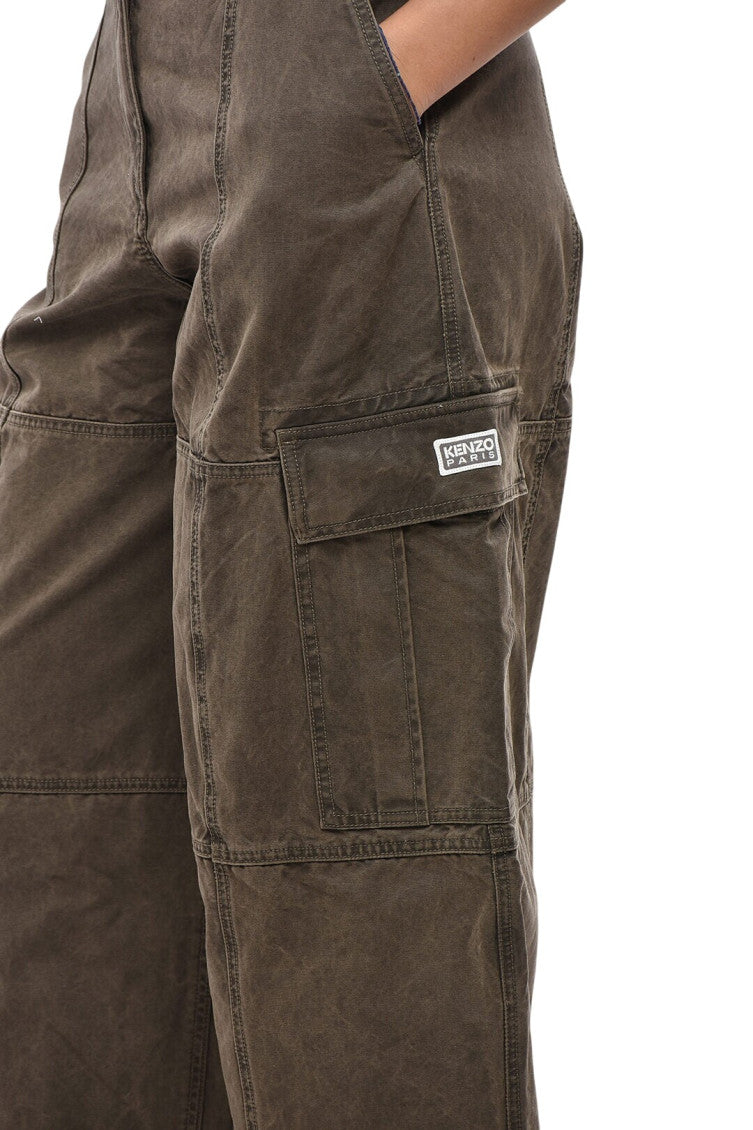 Brown Relaxed Cargos 3