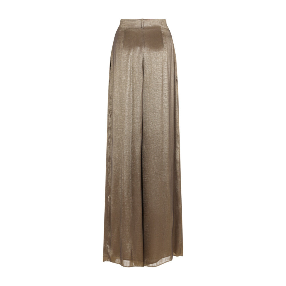 Taupe Relaxed Pleated Pant 2
