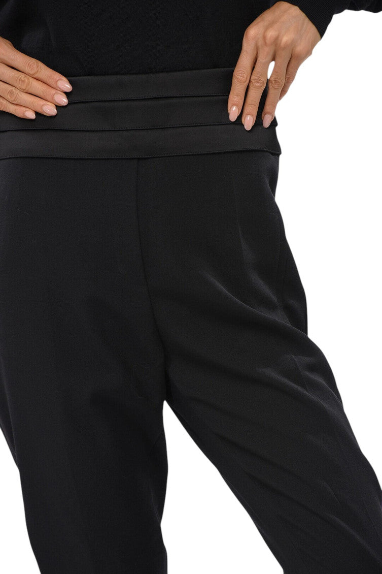 Black Straight Fit Pants 3