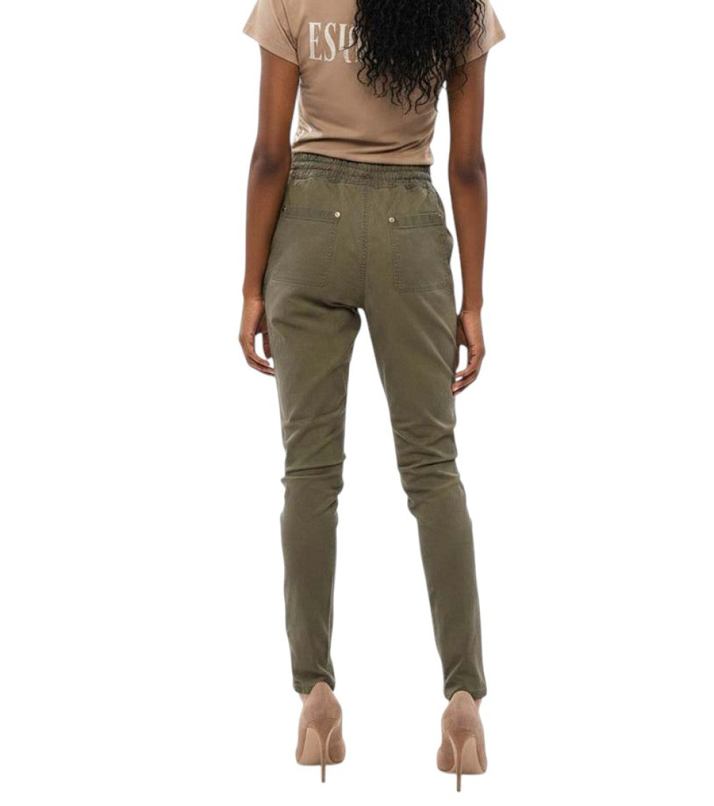Olive Skinny Fit Trouser 2