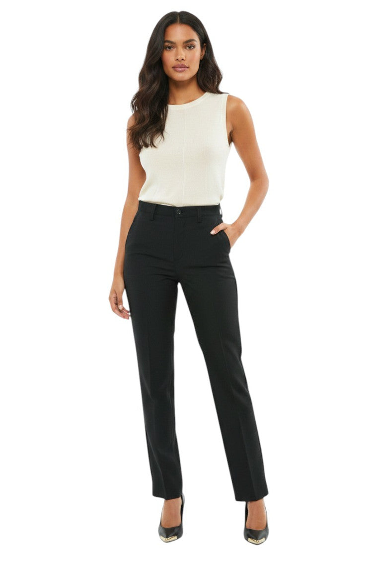Black Slim Fit Chinos 1