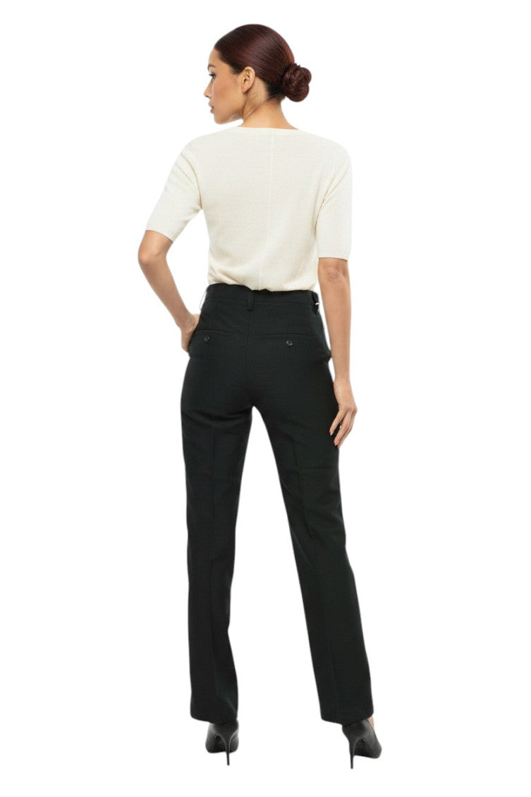 Black Slim Fit Chinos 2