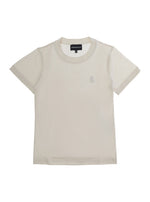 Boys White Cotton T-Shirt 1