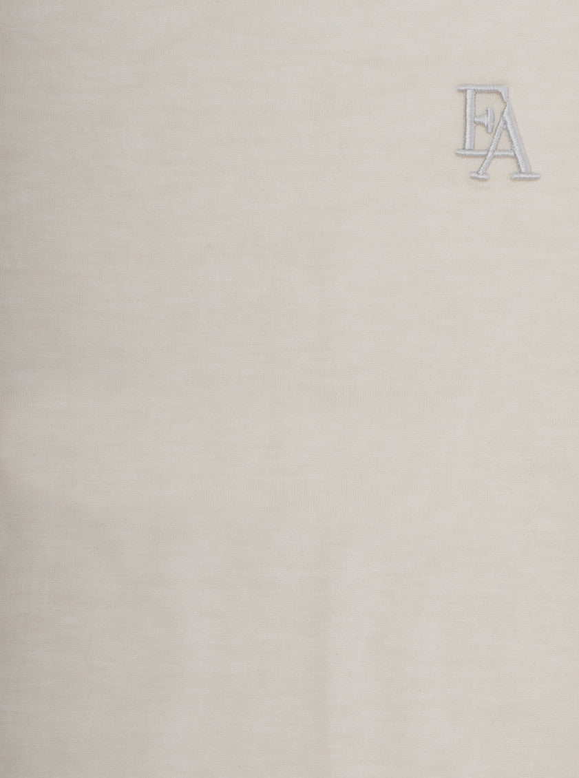 Boys White Cotton T-Shirt 3