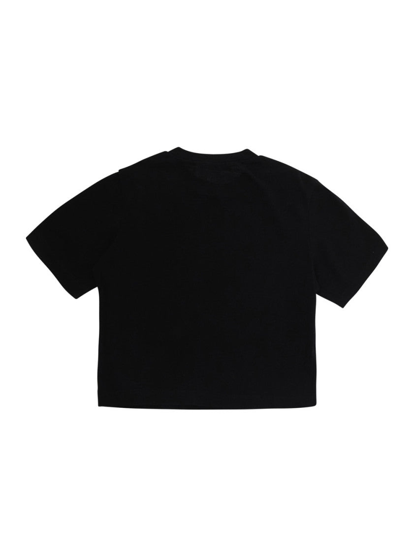 Girls Black Logo T-Shirt 2