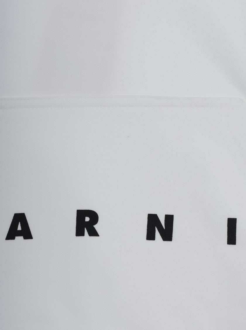 Boys White Logo Hoodie 3