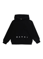 Boys Black Logo Hoodie 1
